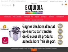 Tablet Screenshot of exquidia.com